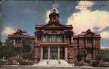Tarrant County Court House Fort Worth, TX Original Vintage Postcard